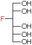 structure of 3-deoxy-3-fluoro-D-glucitol