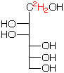 structure of D-[1,1'-2H2]mannitol