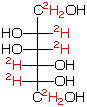 structure of D-[UL-2H8]mannitol