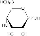 structure of D-allose structure of D-allose