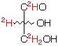 structure of DL-[1,2,3,3'-2H4]glyceraldehyde
