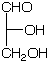 structure of D-glyceraldehyde