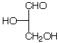 structure of L-glyceraldehyde