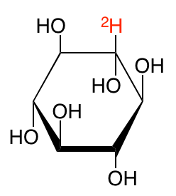 structure of [1-2H]scyllo-inositol