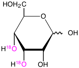 structure of D-[3,4-18O2]allose
