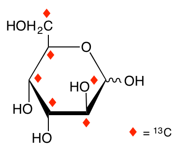 structure of D-[UL-13C6]altrose