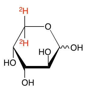 structure of D-[5,5'-2H2]arabinose