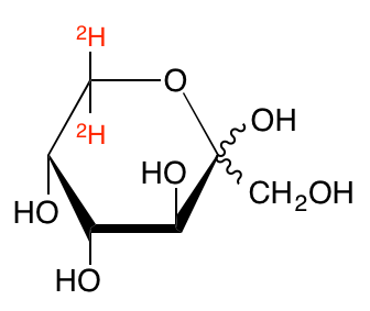 structure of D-[6,6'-2H2]fructose