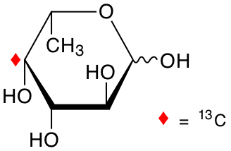 structure of L-[4-13C]fucose