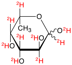 structure of L-[UL-2H9]fucose