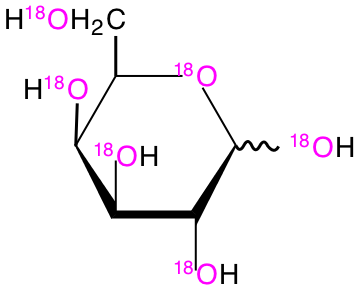 structure of D-[UL-18O6]galactose