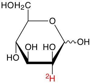 structure of D-[2-2H]mannose