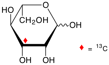 structure of L-[3-13C]mannose