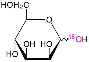structure of D-[1-18O]mannose