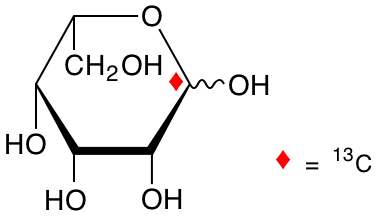 structure of L-[1-13C]talose