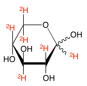 structure of D-[UL-2H6]xylose