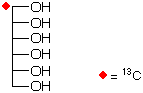 structure of D-[1-13C]allitol