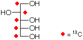 structure of D-[UL-13C5]arabinitol