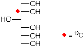 structure of D-[2-13C]glucitol