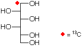 structure of D-[1-13C]iditol