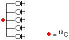 structure of [3-13C]ribitol