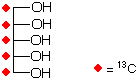 structure of [UL-13C5]ribitol