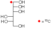 structure of L-[1-13C]mannitol