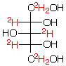 structure of [UL-2H7]xylitol