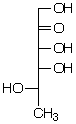 structure of L-fuculose