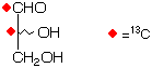 structure of DL-[1,2-13C2]glyceraldehyde