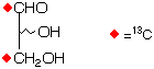 structure of DL-[1,3-13C2]glyceraldehyde