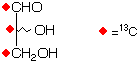 structure of DL-[1,2,3-13C3]glyceraldehyde