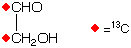 structure of [1,2-13C2]glycolaldehyde