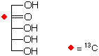 structure of D-[2-13C]ribulose