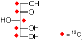 structure of D-[UL-13C5]xylulose