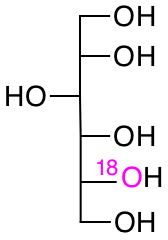 structure of D-[5-18O]glucitol