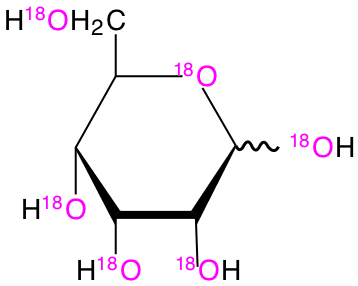 structure of D-[UL-18O6]allose