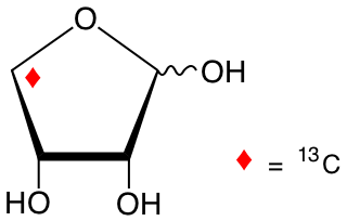 structure of D-[4-13C]erythrose