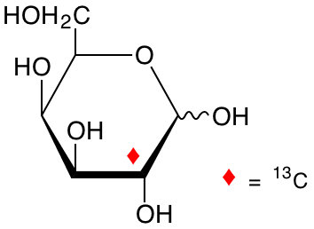 structure of D-[2-13C]galactose