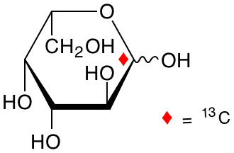 structure of L-[1-13C]galactose