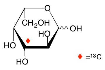 structure of L-[3-13C]galactose