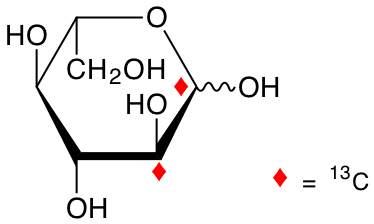 structure of L-[1,2-13C2]glucose