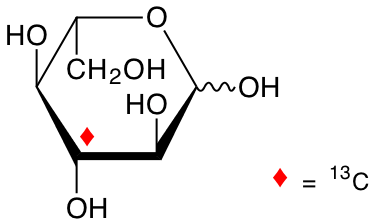 structure of L-[3-13C]glucose