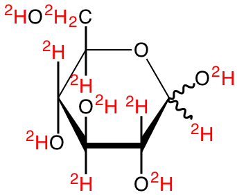 structure of D-[UL-2H12]glucose