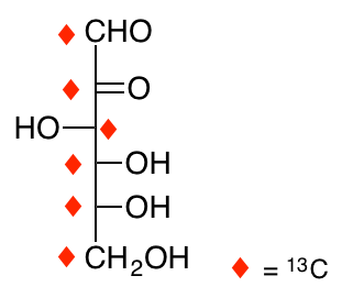 structure of D-[UL-13C6]glucosone