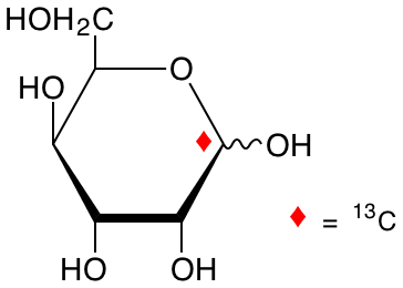 structure of D-[1-13C]gulose