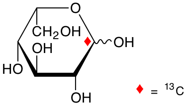 structure of L-[1-13C]idose