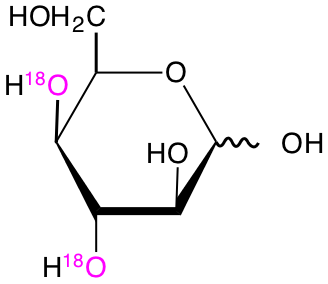 structure of D-[3,4-18O2]idose