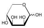 structure of D-lyxose