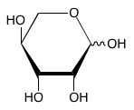 structure of L-lyxose